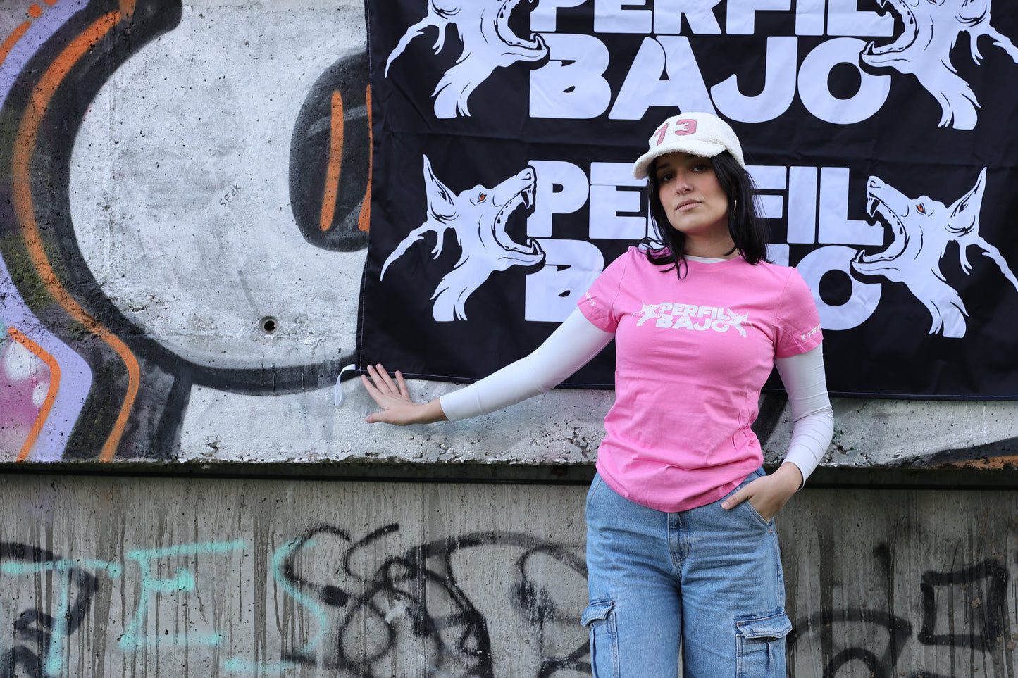 PERFIL BAJO LOGO BUBBLE WMN T-SHIRT