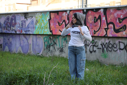 PERFIL BAJO LOGO WHITE WMN T-SHIRT