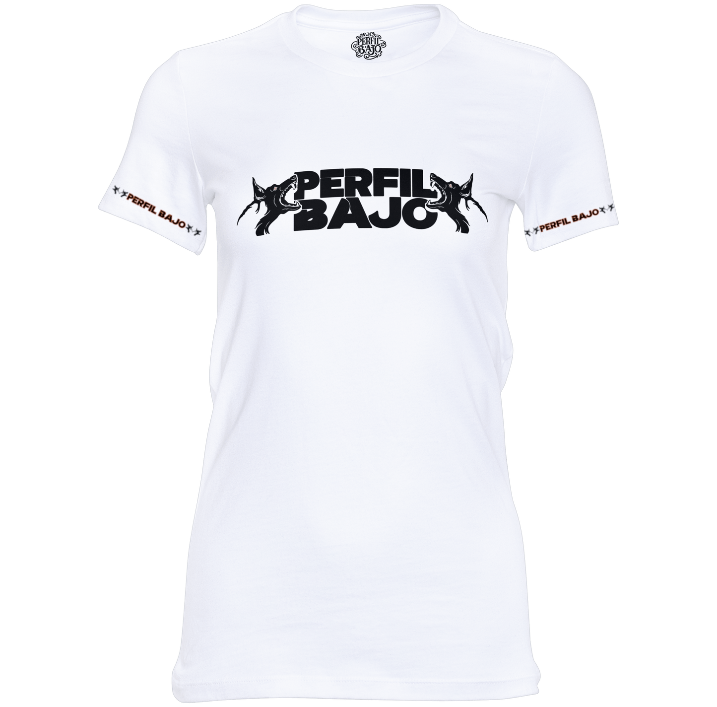 PERFIL BAJO LOGO WHITE WMN T-SHIRT