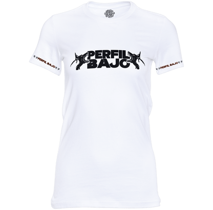 PERFIL BAJO LOGO WHITE WMN T-SHIRT