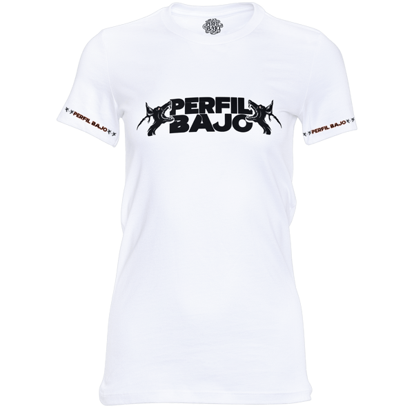 PERFIL BAJO LOGO WHITE WMN T-SHIRT